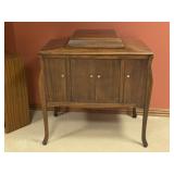 Antique Phonograph Cabinet for Storage