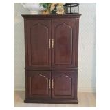 Thomasville Entertainment Cabinet w/ JVC TV