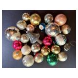 Viintage Glass Christmas Ornaments Shiny Brite