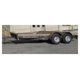 16' Car Hauler Trailer w/ Ramps & Title