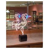 Neon Flamingo Bar Lamp