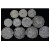 55 Grams Wold Silver - Various Fineness