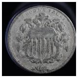 1868 Shield Nickel