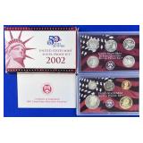 2002 Silver Proof Set
