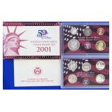 2001 Silver Proof Set