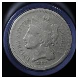 1867 - 3 Cent Nickel