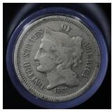 1868 - 3 Cent Nickel
