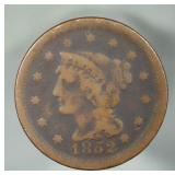 1852 Large Cent