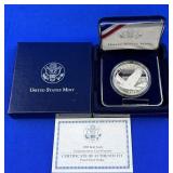 2008 Bald Eagle Silver Dollar Proof w/OGP