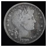 1896 Barber Half