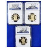 3-2012-S Presidentital Dollars PF-70 Ultra Cameo