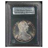 1870 Austria Silver Thaler - RESTRIKE
