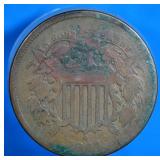1864 2-Cent Piece