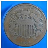 1864 2-Cent Piece