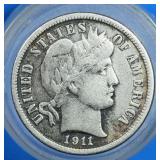 1911 Barber Dime