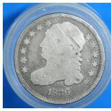 1836 Capped Bust Dime
