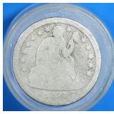 1856 Seated Liberty Dime