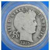 1915-S Barber Dime