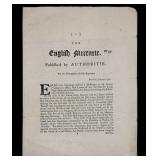 The English Mercurie, Forgery