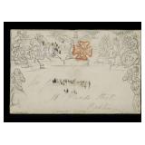 [Postal History, Mulready Cover]