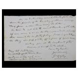 George Cayley, Autograph Letter Signed
