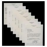 John Galbraith, 4 Typed Letters Signed