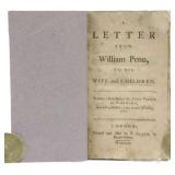 1761, A Letter from William Penn