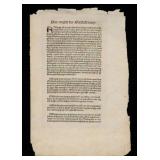 16th c. German Ordinance on Blasphemy