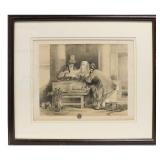 John Nash Lithograph, ca. 1842