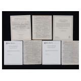 Lot of 18th c. Bible Leaves