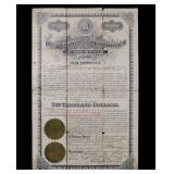 Large Knights of Maccabees Certificate