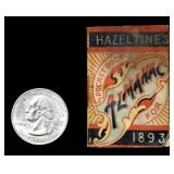 [Miniature Book, 1893 Almanac]