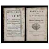 1717 and 1718, Daniel Williams