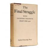 1st ed. Diary of Countess Tolstoy