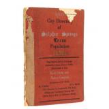 1919 Texas Directory