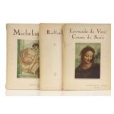 [Art, Plates] da Vinci, Raffaele, Michelangelo