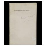 SIGNED Notebooks of Dylan Thomas