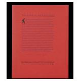 RARE, SIGNED William S. Burroughs