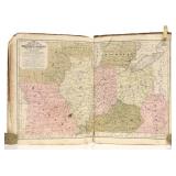 Mitchell's Atlas, Handcolored