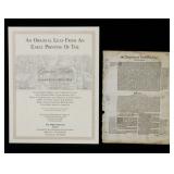 Geneva Bible Leaf, with COA