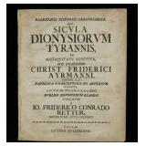 1726, Tyrants of Syracuse