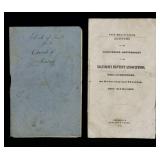 Pair of 19th c. NH Baptist Publications