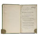 1788, The Theory of Language