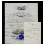 William McKinley Signed Document