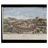 Hand-colored Engraving, Execution