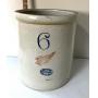 6 Gal Red Wing stoneware crock nice shape