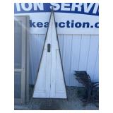 Unique, vintage door repurposed