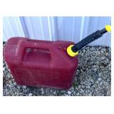 Plastic gas jug