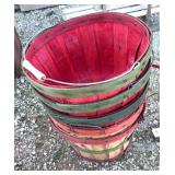 5 Woven baskets