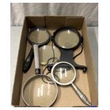 Magnifying glasses